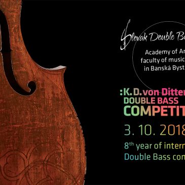 Medzinárodná kontrabasová súťaž K. D. von Dittersdorfa 2018
