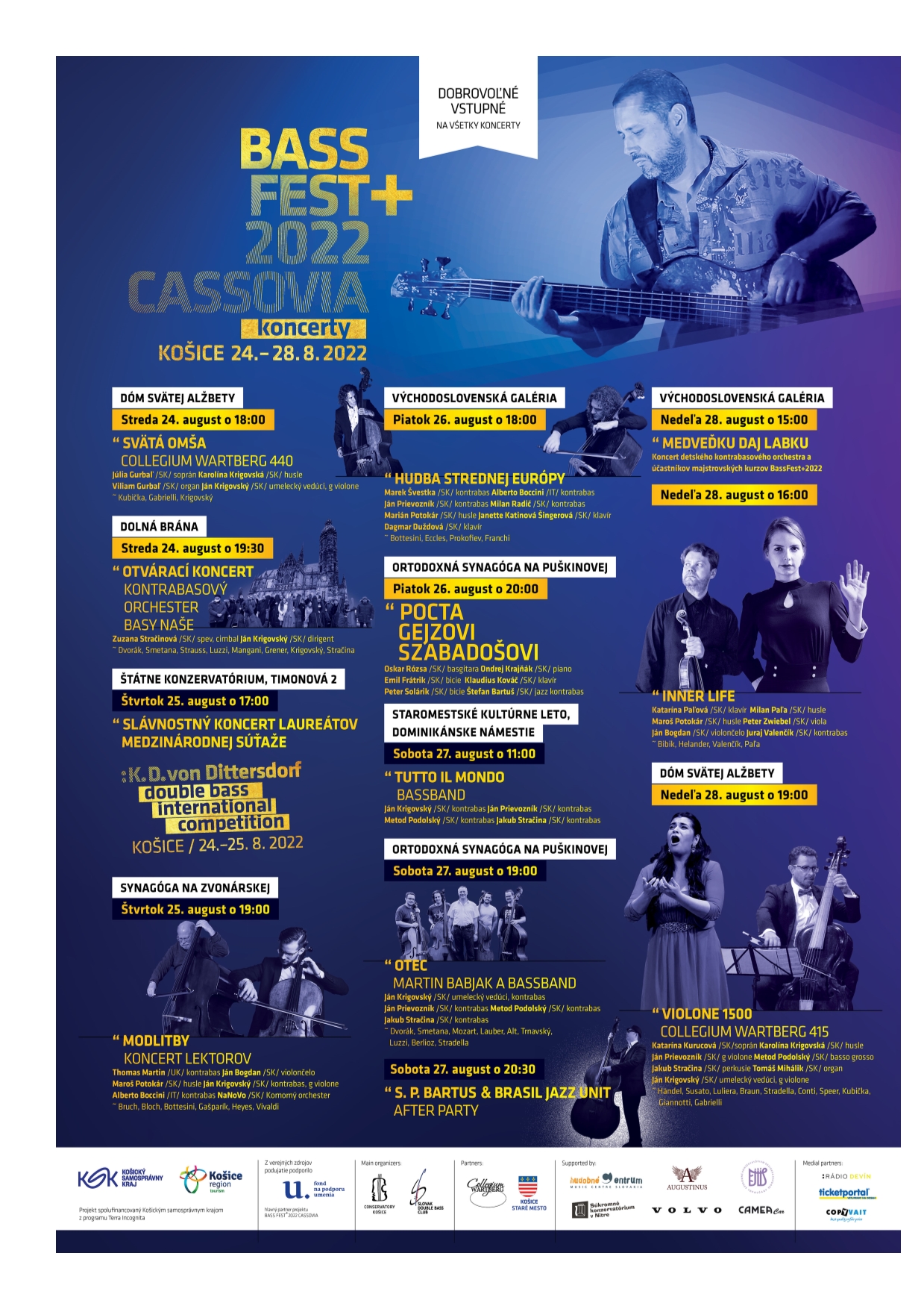 BASS FEST+2022 Koncerty
