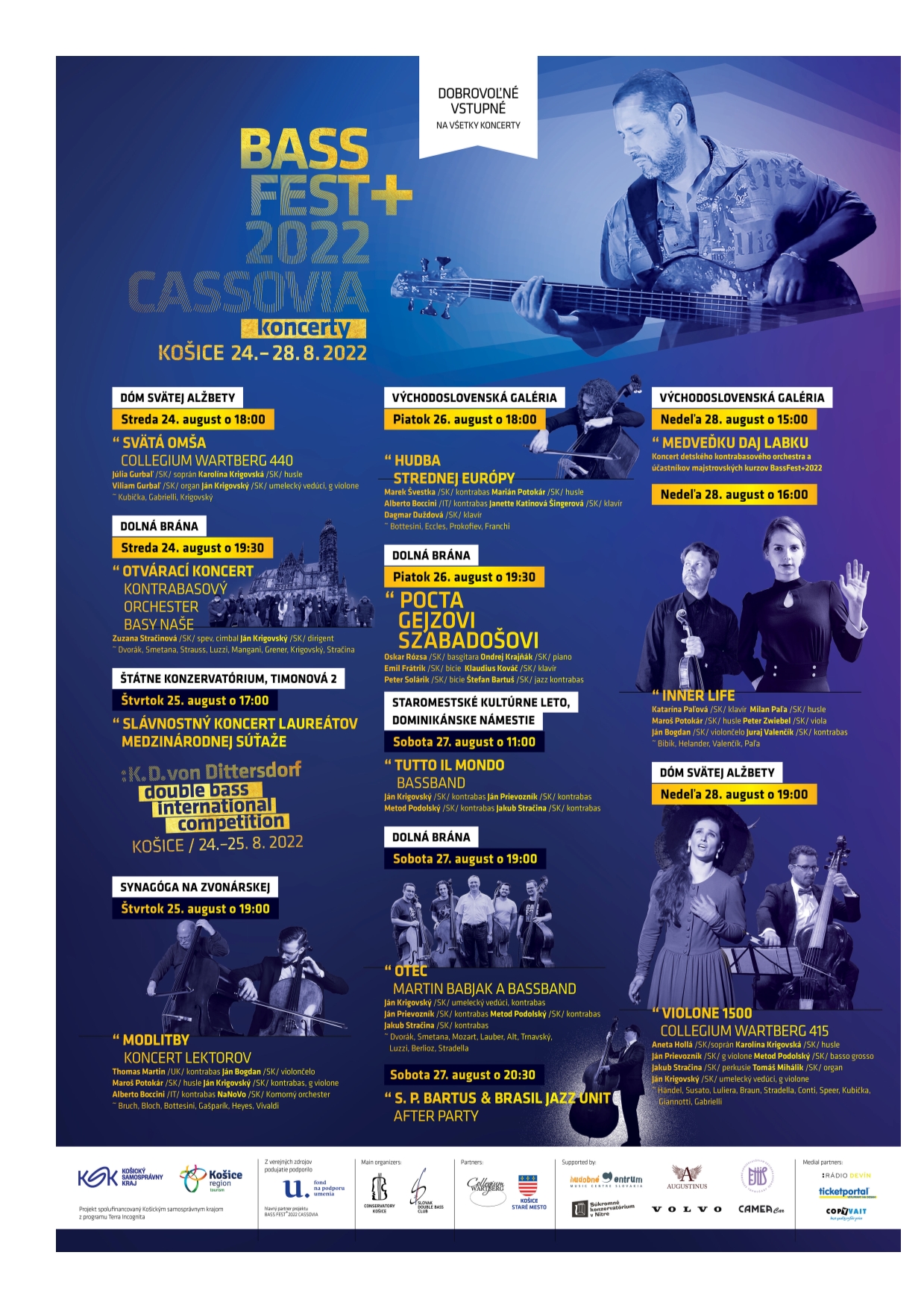 BASS FEST+2022 Koncerty